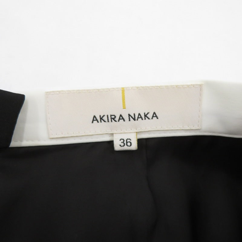 AKIRA NAKA スカート ネイビー サイズ：36【瀬戸大橋店】