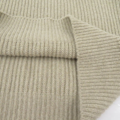 GALERIE VIE フィッシャーマンズリブ クルーネックプルオーバー ニット 23-02-44-02718 ベージュ サイズ：FreeSize【瀬戸大橋店】