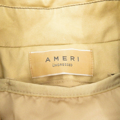 AMERI | アメリ UNDRESSED ECO FUR TRENCH COAT トレンチコート ブラウン サイズ：M【瀬戸大橋店】