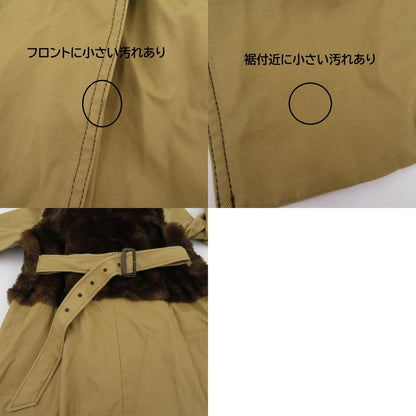AMERI | アメリ UNDRESSED ECO FUR TRENCH COAT トレンチコート ブラウン サイズ：M【瀬戸大橋店】