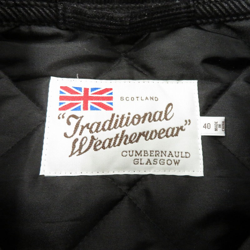 Traditional Weatherwear | トラディショナルウェザーウェア WAVERLY キルティングジャケット その他アウター G222APQCO0250AA ブラック サイズ：40【瀬戸大橋店】