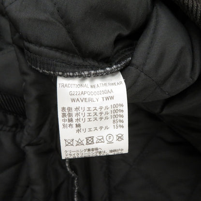 Traditional Weatherwear | トラディショナルウェザーウェア WAVERLY キルティングジャケット その他アウター G222APQCO0250AA ブラック サイズ：40【瀬戸大橋店】