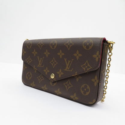 LOUIS VUITTON | ルイ・ヴィトン モノグラム ポシェット・フェリシー 長財布 M81896 ブラウン【瀬戸大橋店】