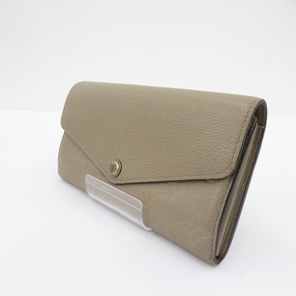 LOUIS VUITTON | ルイ・ヴィトン モノグラム アンプラント ポルトフォイユ・サラ 長財布 M82256 ベージュ【瀬戸大橋店】