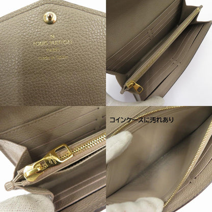 LOUIS VUITTON | ルイ・ヴィトン モノグラム アンプラント ポルトフォイユ・サラ 長財布 M82256 ベージュ【瀬戸大橋店】