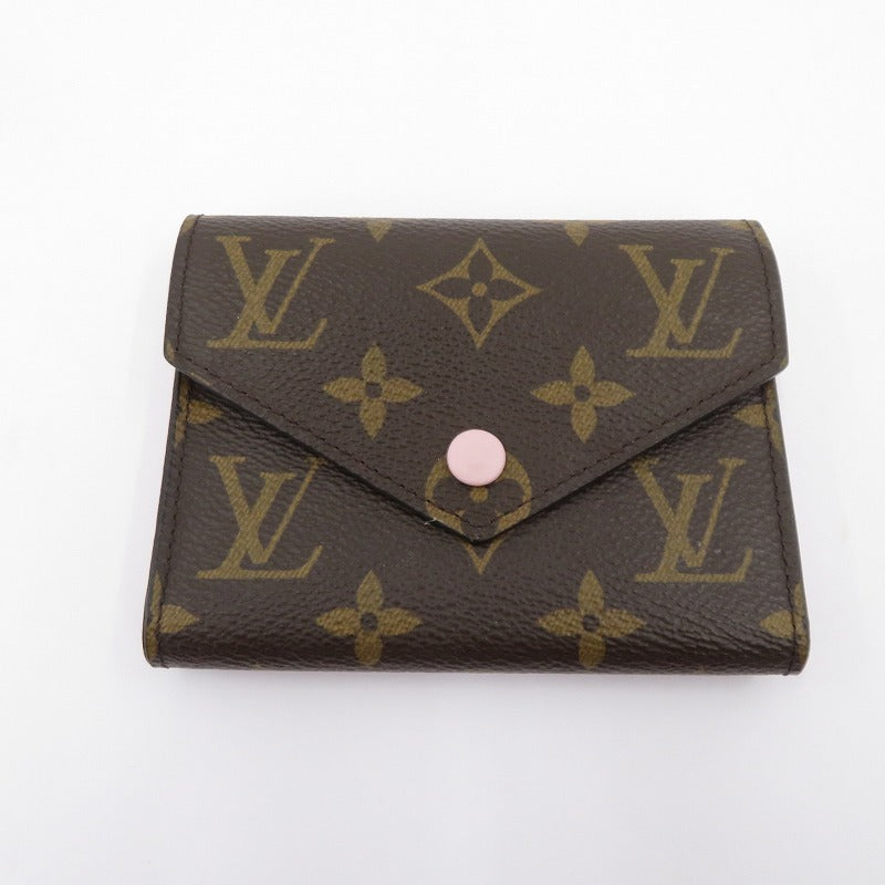 LOUIS VUITTON | ルイ・ヴィトン モノグラム ポルトフォイユ･ヴィクトリーヌ 三つ折り財布 M62360 ブラウン【瀬戸大橋店】