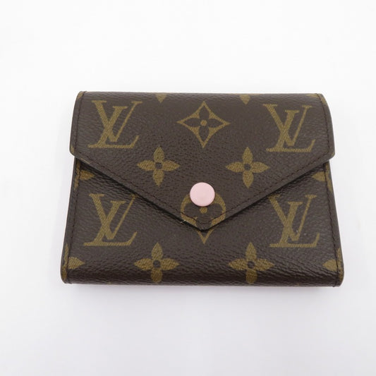 LOUIS VUITTON | ルイ・ヴィトン モノグラム ポルトフォイユ･ヴィクトリーヌ 三つ折り財布 M62360 ブラウン【瀬戸大橋店】
