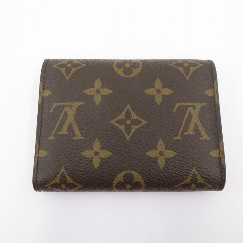 LOUIS VUITTON | ルイ・ヴィトン モノグラム ポルトフォイユ･ヴィクトリーヌ 三つ折り財布 M62360 ブラウン【瀬戸大橋店】