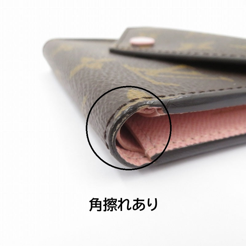 LOUIS VUITTON | ルイ・ヴィトン モノグラム ポルトフォイユ･ヴィクトリーヌ 三つ折り財布 M62360 ブラウン【瀬戸大橋店】