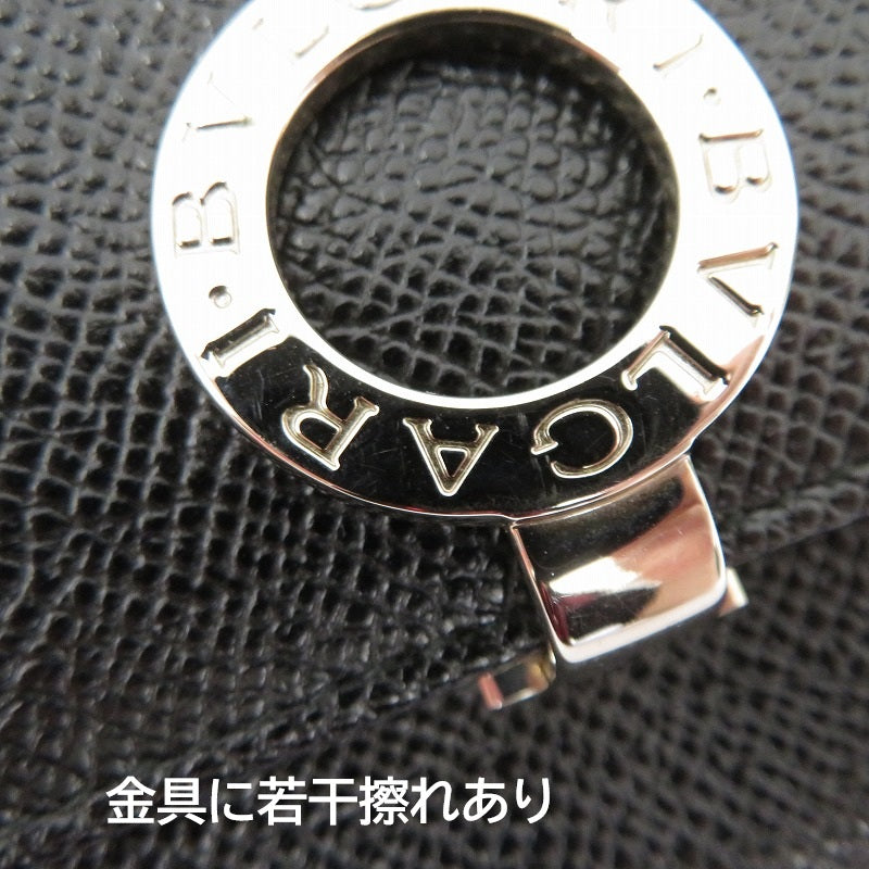 BVLGARI | ブルガリ ブルガリブルガリ ロゴクリップ 長財布 30414 ブラック【瀬戸大橋店】