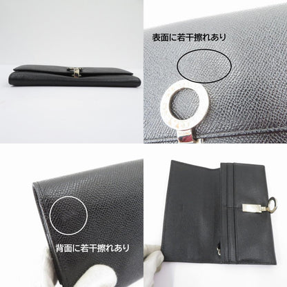 BVLGARI | ブルガリ ブルガリブルガリ ロゴクリップ 長財布 30414 ブラック【瀬戸大橋店】