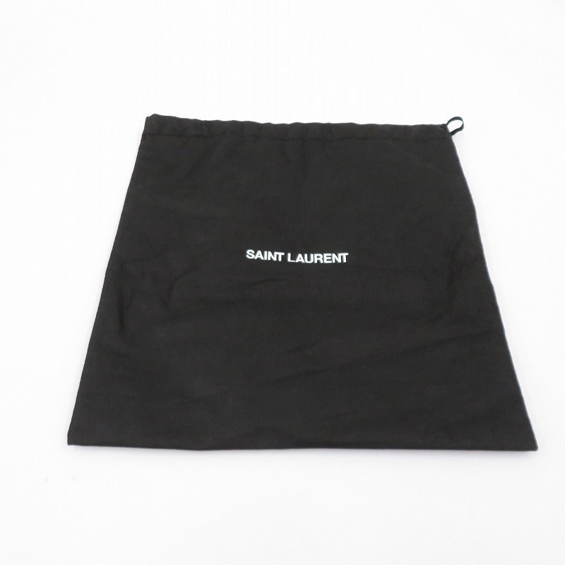 SAINT LAURENT | サンローラン モノグラム ナローベルト ベルト 554465 ブラック【瀬戸大橋店】