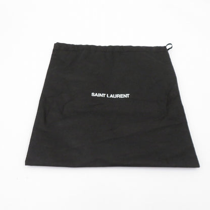 SAINT LAURENT | サンローラン モノグラム ナローベルト ベルト 554465 ブラック【瀬戸大橋店】