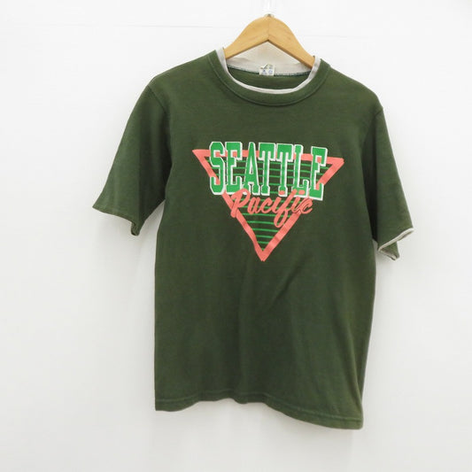 Champion | チャンピオン トリコタグ USA製 半袖Ｔシャツ グリーン サイズ：M【瀬戸大橋店】