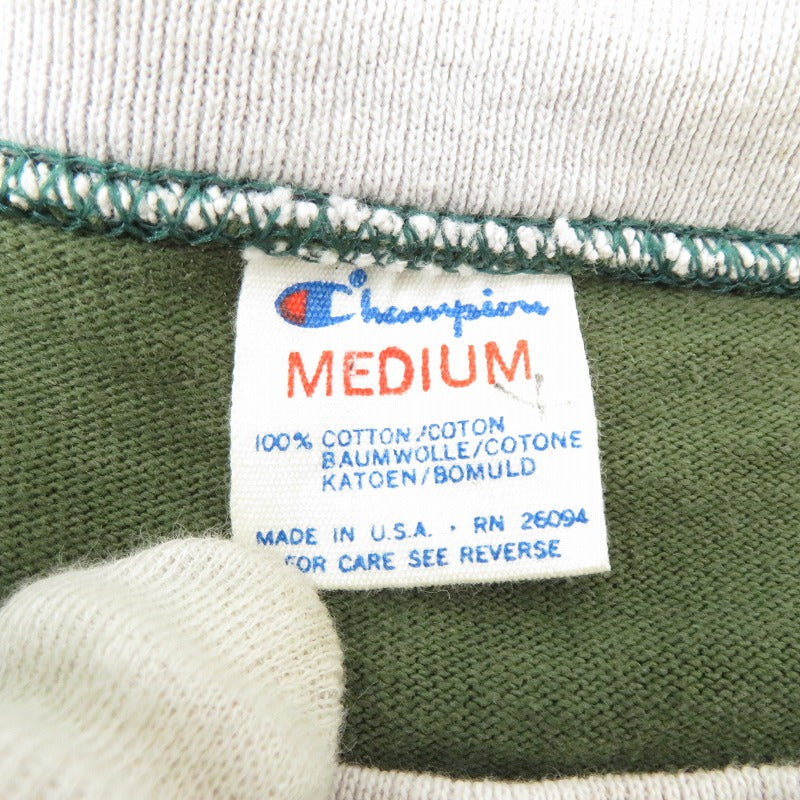 Champion | チャンピオン トリコタグ USA製 半袖Ｔシャツ グリーン サイズ：M【瀬戸大橋店】