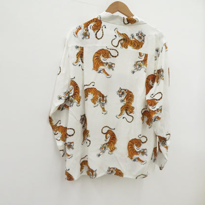 WACKOMARIA | ワコマリア × TIM LEHI HAWAIIAN SHIRT L/S 長袖シャツ 26SSE-WMS-HI05 ホワイト サイズ：M【瀬戸大橋店】