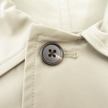 1minute 1second cursive embroidery bal collar coat ステンカラーコート mj10316 ベージュ サイズ：L【瀬戸大橋店】