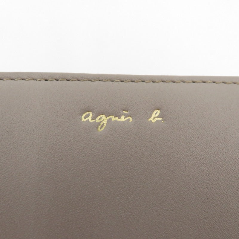 agnes b. | アニエスベー 二つ折り財布 グレー【瀬戸大橋店】