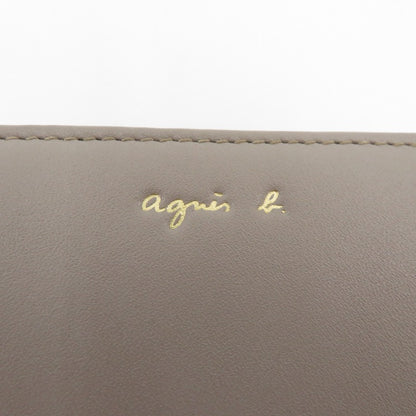 agnes b. | アニエスベー 二つ折り財布 グレー【瀬戸大橋店】