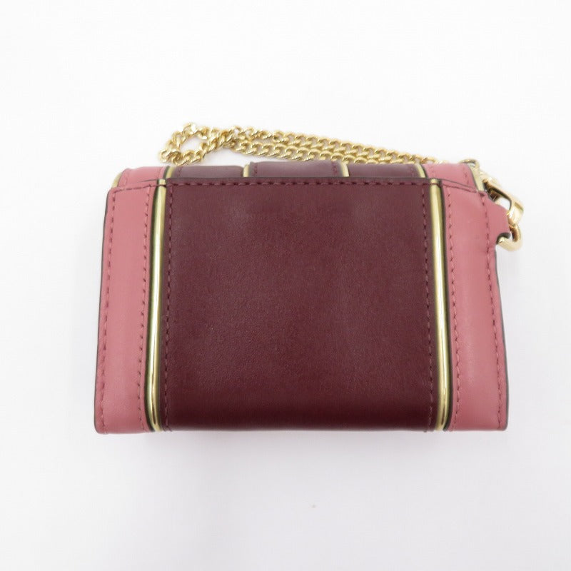 Michael Kors | マイケルコース コンパクトウォレット コインケース 32H8GWHC1K ボルドー/バーガンディー【瀬戸大橋店】