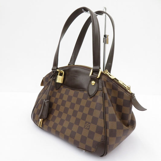 LOUIS VUITTON | ルイ・ヴィトン ダミエ ヴェローナ PM ハンドバッグ N41117 ブラウン【瀬戸大橋店】