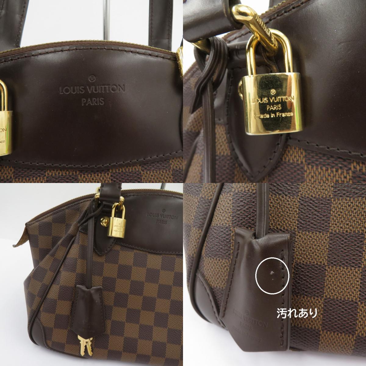 LOUIS VUITTON | ルイ・ヴィトン ダミエ ヴェローナ PM ハンドバッグ N41117 ブラウン【瀬戸大橋店】