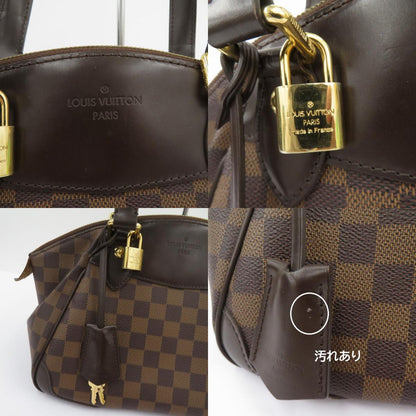 LOUIS VUITTON | ルイ・ヴィトン ダミエ ヴェローナ PM ハンドバッグ N41117 ブラウン【瀬戸大橋店】
