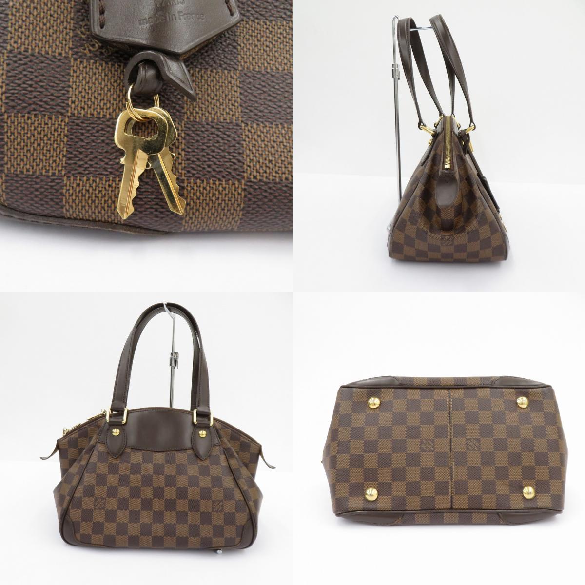 LOUIS VUITTON | ルイ・ヴィトン ダミエ ヴェローナ PM ハンドバッグ N41117 ブラウン【瀬戸大橋店】