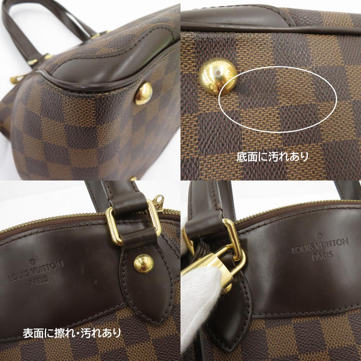 LOUIS VUITTON | ルイ・ヴィトン ダミエ ヴェローナ PM ハンドバッグ N41117 ブラウン【瀬戸大橋店】