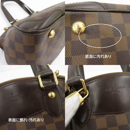 LOUIS VUITTON | ルイ・ヴィトン ダミエ ヴェローナ PM ハンドバッグ N41117 ブラウン【瀬戸大橋店】