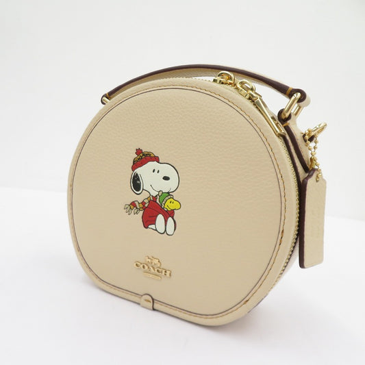 COACH | コーチ X PEANUTS キャンティーン クロスボディ ショルダーバッグ H2281-CE845 ベージュ【瀬戸大橋店】