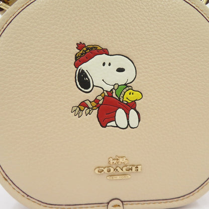 COACH | コーチ X PEANUTS キャンティーン クロスボディ ショルダーバッグ H2281-CE845 ベージュ【瀬戸大橋店】