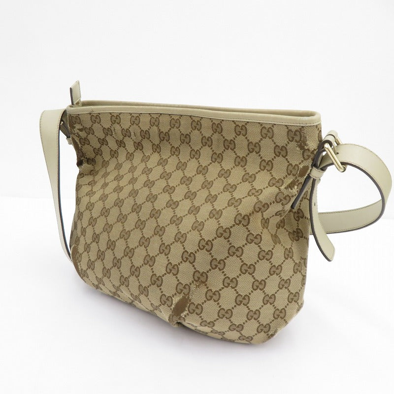 GUCCI | グッチ GGキャンバス ショルダーバッグ 388930 525040 ベージュ【瀬戸大橋店】