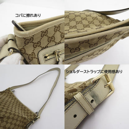 GUCCI | グッチ GGキャンバス ショルダーバッグ 388930 525040 ベージュ【瀬戸大橋店】
