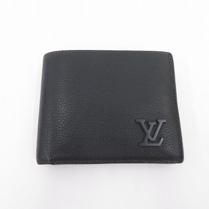 LOUIS VUITTON | ルイ・ヴィトン ポルトフォイユ・マルコ アエログラム 二つ折り財布 M25982 ブラック【瀬戸大橋店】