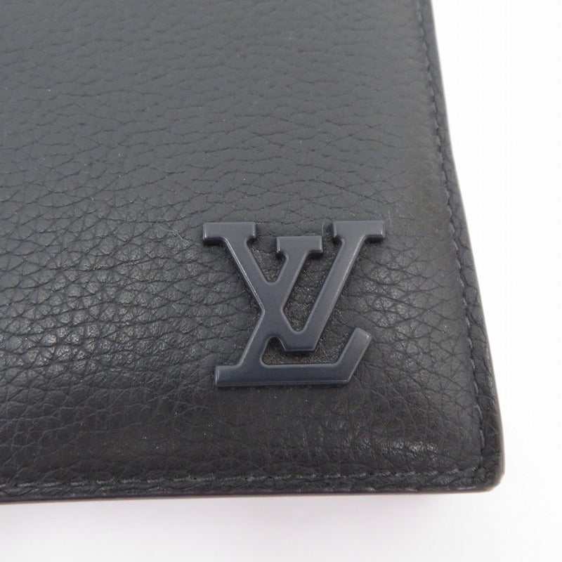LOUIS VUITTON | ルイ・ヴィトン ポルトフォイユ・マルコ アエログラム 二つ折り財布 M25982 ブラック【瀬戸大橋店】
