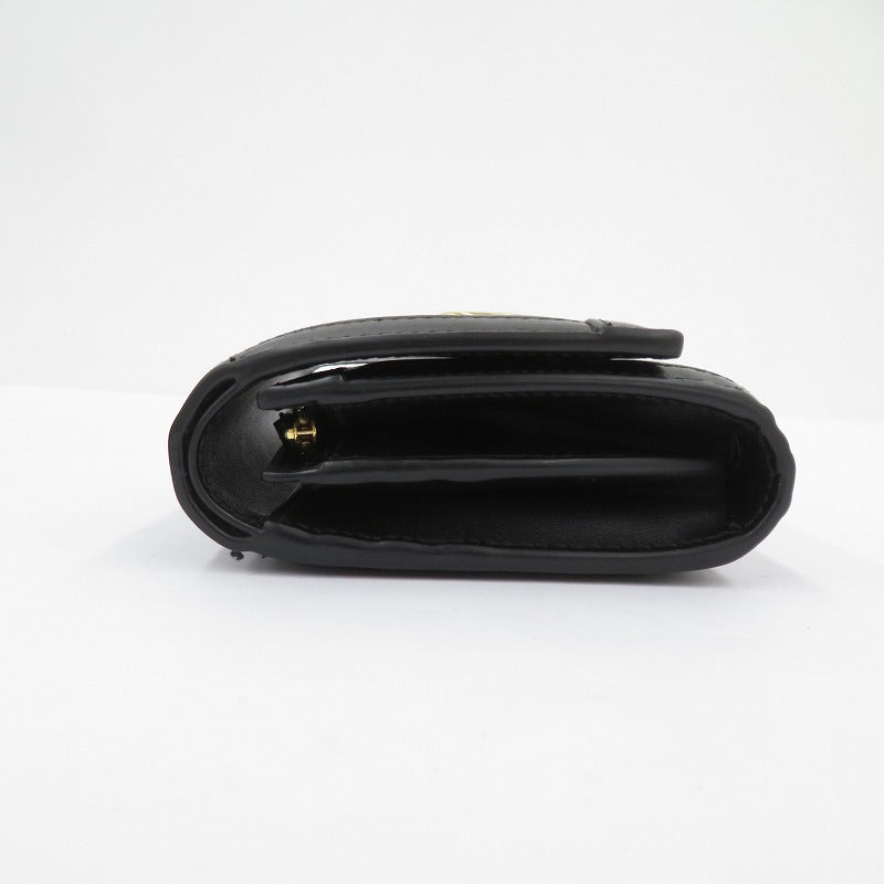 GUCCI | グッチ GGマトラッセ カードケースウォレット 二つ折り財布 723799・2184 ブラック【瀬戸大橋店】