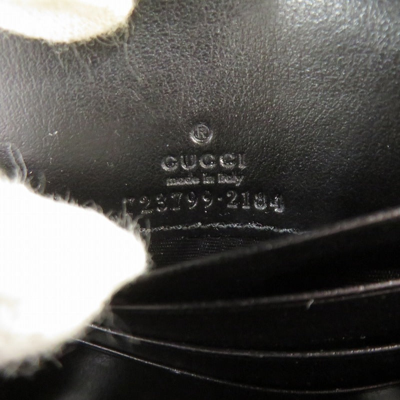 GUCCI | グッチ GGマトラッセ カードケースウォレット 二つ折り財布 723799・2184 ブラック【瀬戸大橋店】