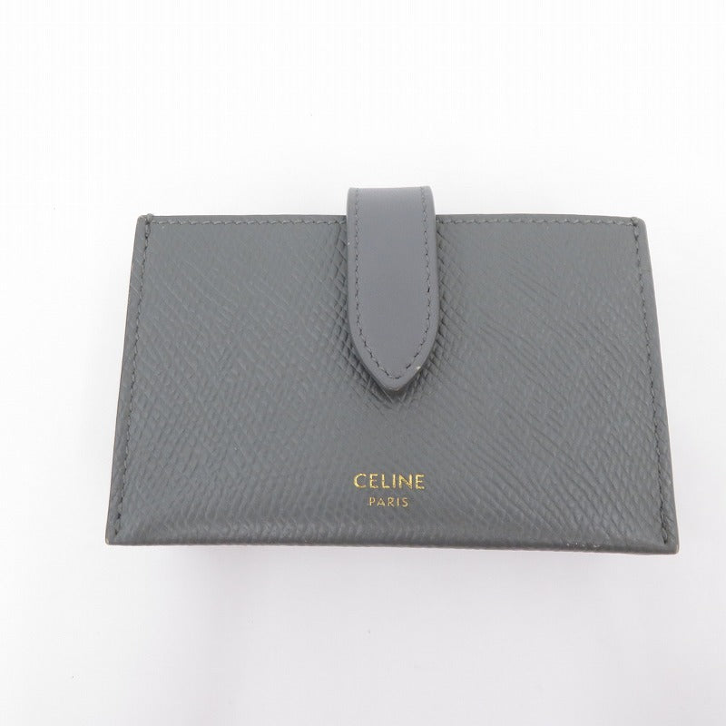CELINE | セリーヌ アコーディオン カードホルダー カードケース 10B693BFP グレー【瀬戸大橋店】