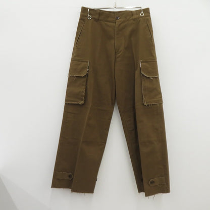 SOERTE M47/Wide Straight Military Pants ミリタリーパンツ パンツ SOGRG0122004 ブラウン サイズ：2【瀬戸大橋店】