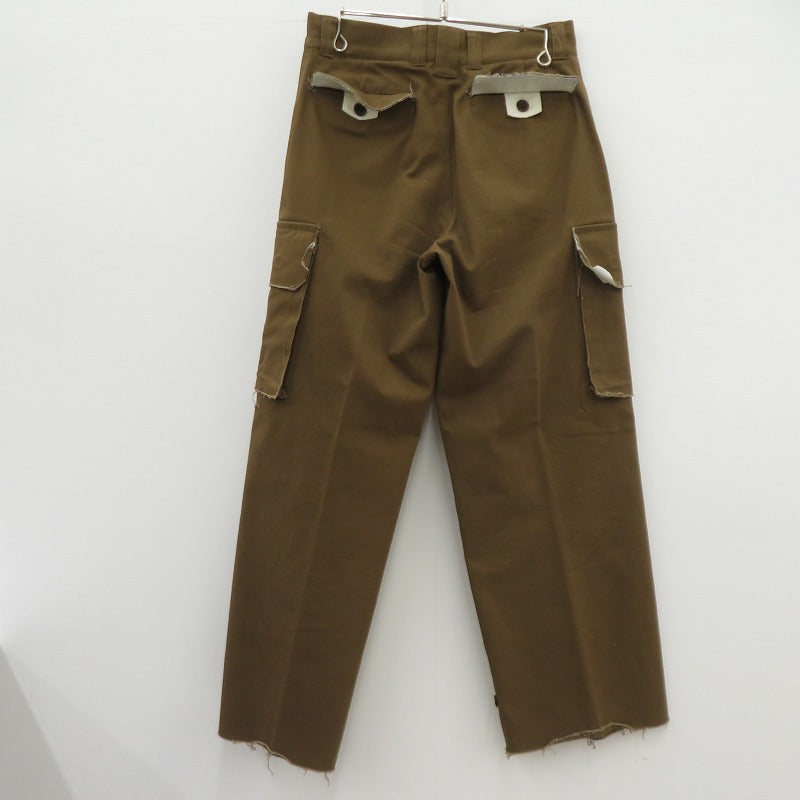 SOERTE M47/Wide Straight Military Pants ミリタリーパンツ パンツ SOGRG0122004 ブラウン サイズ：2【瀬戸大橋店】