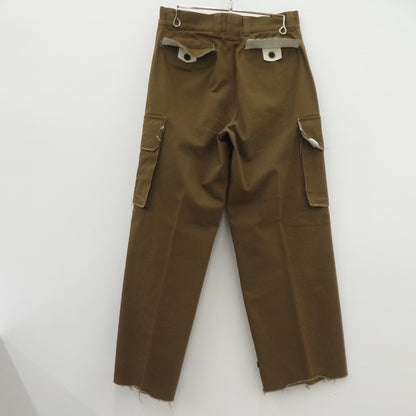 SOERTE M47/Wide Straight Military Pants ミリタリーパンツ パンツ SOGRG0122004 ブラウン サイズ：2【瀬戸大橋店】