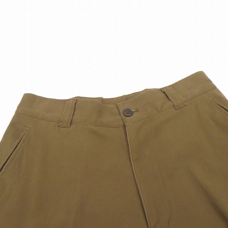 SOERTE M47/Wide Straight Military Pants ミリタリーパンツ パンツ SOGRG0122004 ブラウン サイズ：2【瀬戸大橋店】