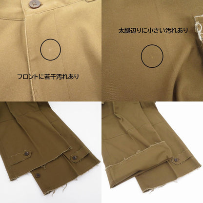 SOERTE M47/Wide Straight Military Pants ミリタリーパンツ パンツ SOGRG0122004 ブラウン サイズ：2【瀬戸大橋店】