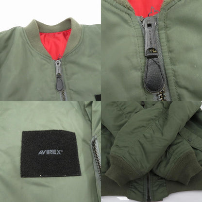 AVIREX | アヴィレックス MA-1 リバーシブル ミリタリージャケット 783-2252078 カーキ サイズ：XL【瀬戸大橋店】