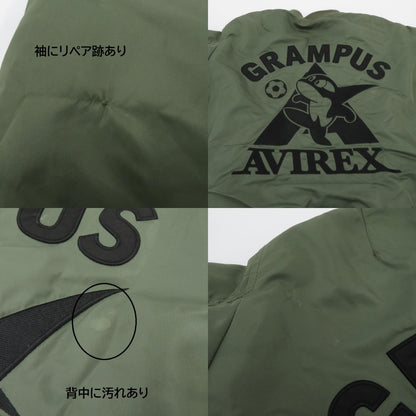AVIREX | アヴィレックス MA-1 リバーシブル ミリタリージャケット 783-2252078 カーキ サイズ：XL【瀬戸大橋店】