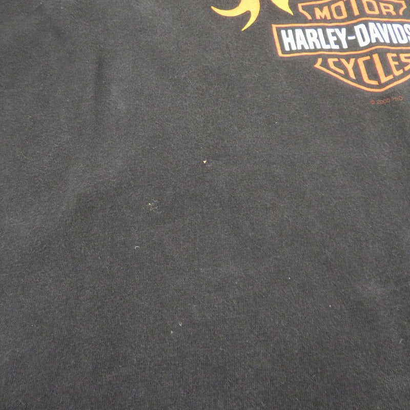 HARLEY-DAVIDSON | ハーレーダビットソン 半袖Ｔシャツ ブラック サイズ：XXL【瀬戸大橋店】