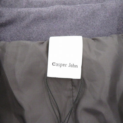 CASPER JOHN | キャスパージョン Wool melton over coat コート その他アウター 101254-124-002 パープル サイズ：S【瀬戸大橋店】