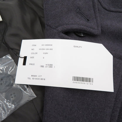 CASPER JOHN | キャスパージョン Wool melton over coat コート その他アウター 101254-124-002 パープル サイズ：S【瀬戸大橋店】