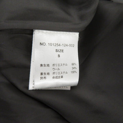 CASPER JOHN | キャスパージョン Wool melton over coat コート その他アウター 101254-124-002 パープル サイズ：S【瀬戸大橋店】